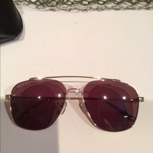 DIFF oversized aviators.